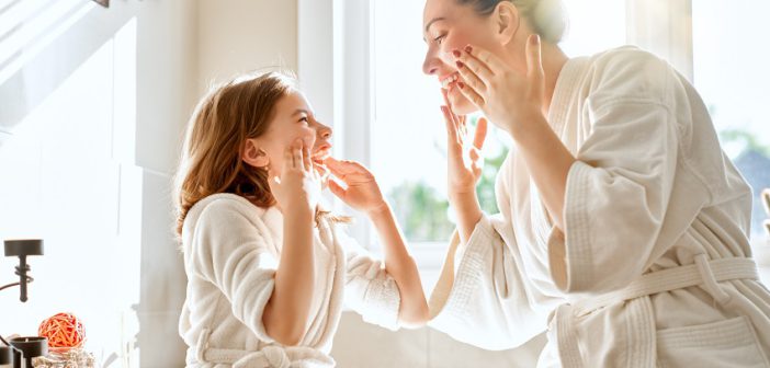 An Easy Skincare Routine for New Moms