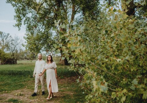 Wedding Makeup That Lasts Through a Warm May Day